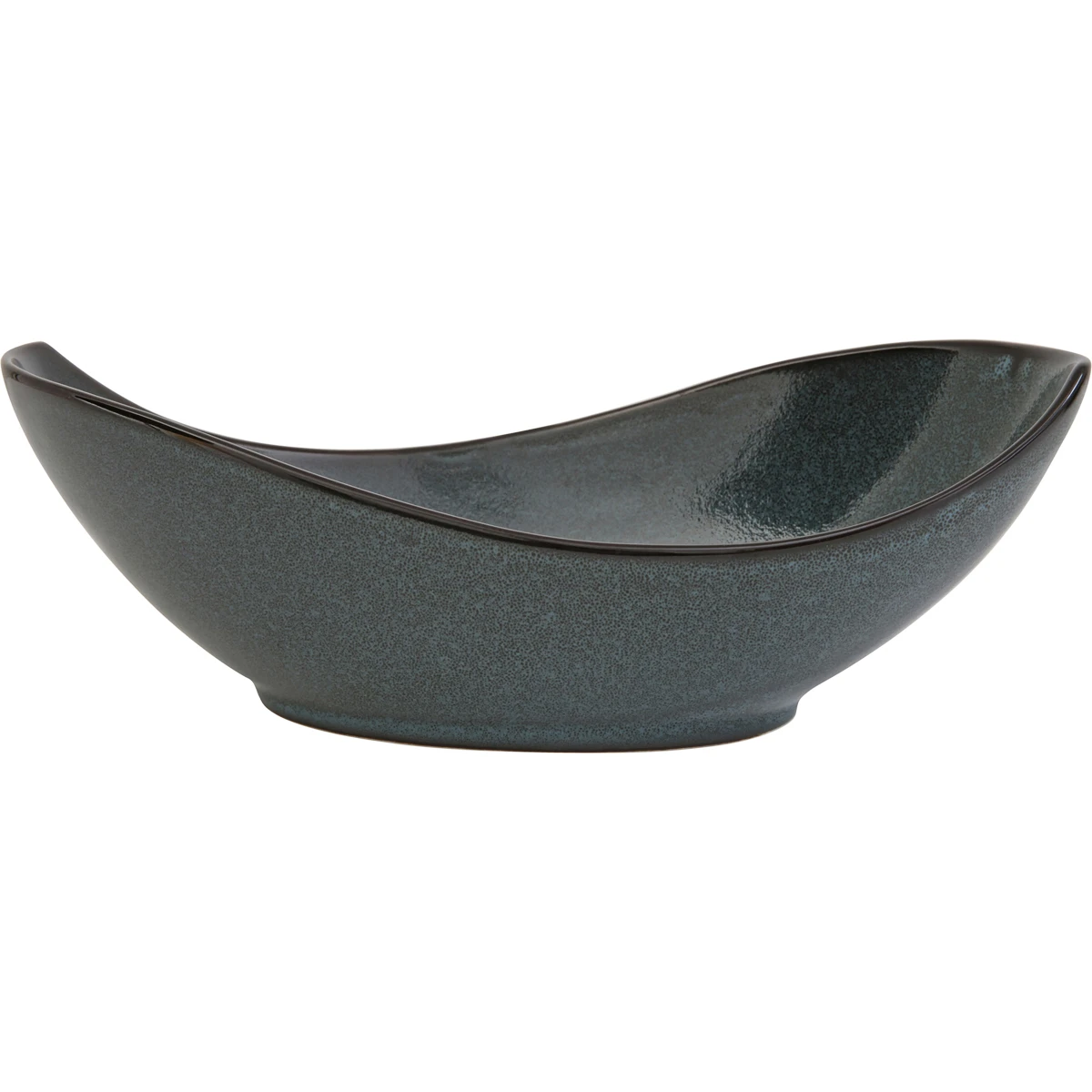 Bowl oval 31,5cm (945ml) STON BLAU VPE 4 Stück