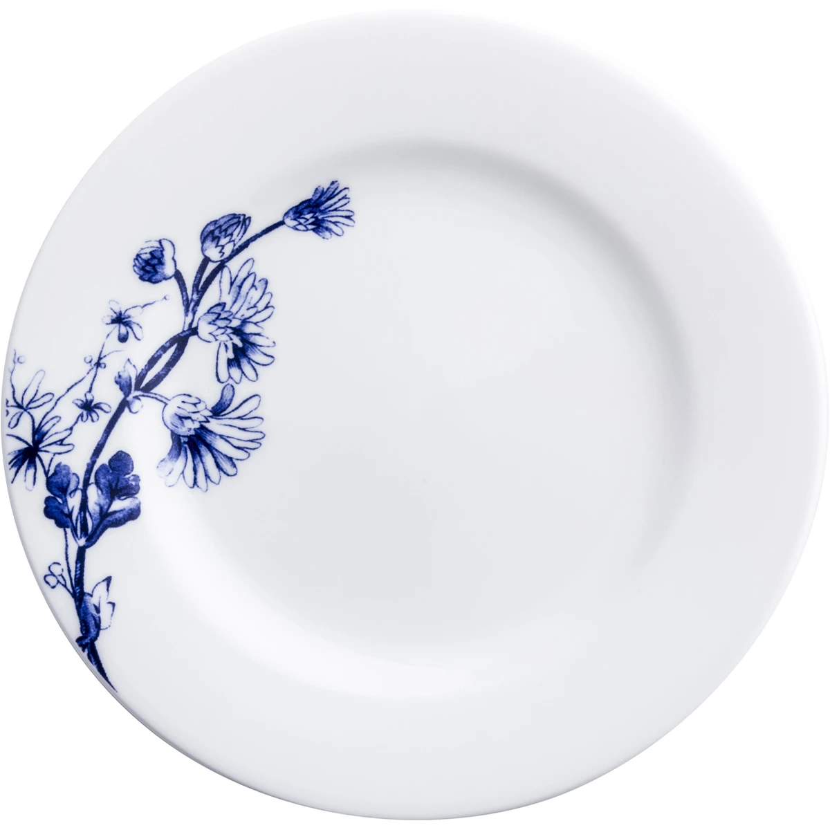 Teller flach Fahne 16cm VPE 4 Stück Blue Botanicals