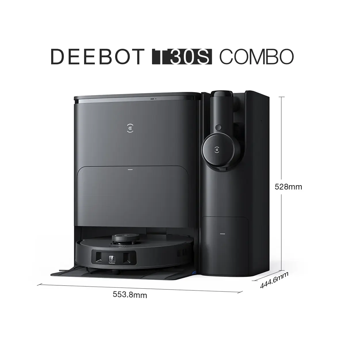 Deebot Saugroboter T30S Combo Complete schwarz