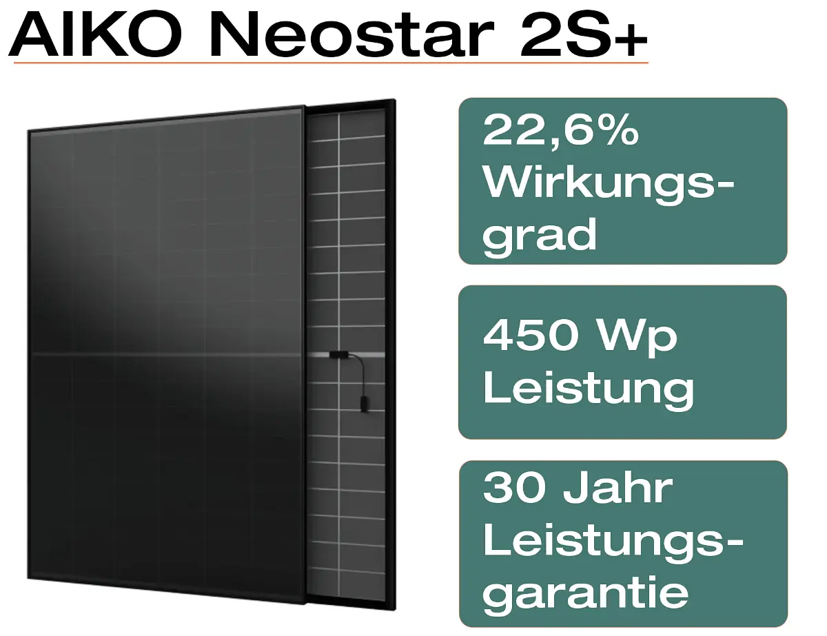 Solarpanel 450W AIKO Neostar 2S+