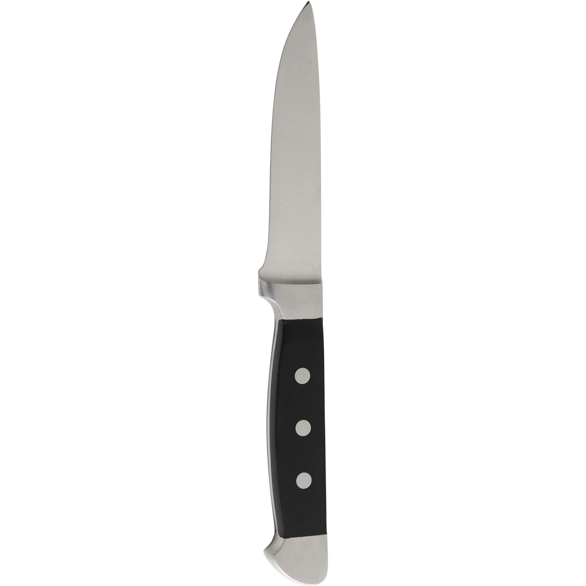 Steakmesser Vaquero ohne Wellenschliff Griff schwa STEAK KNIFE VPE 6 Stück