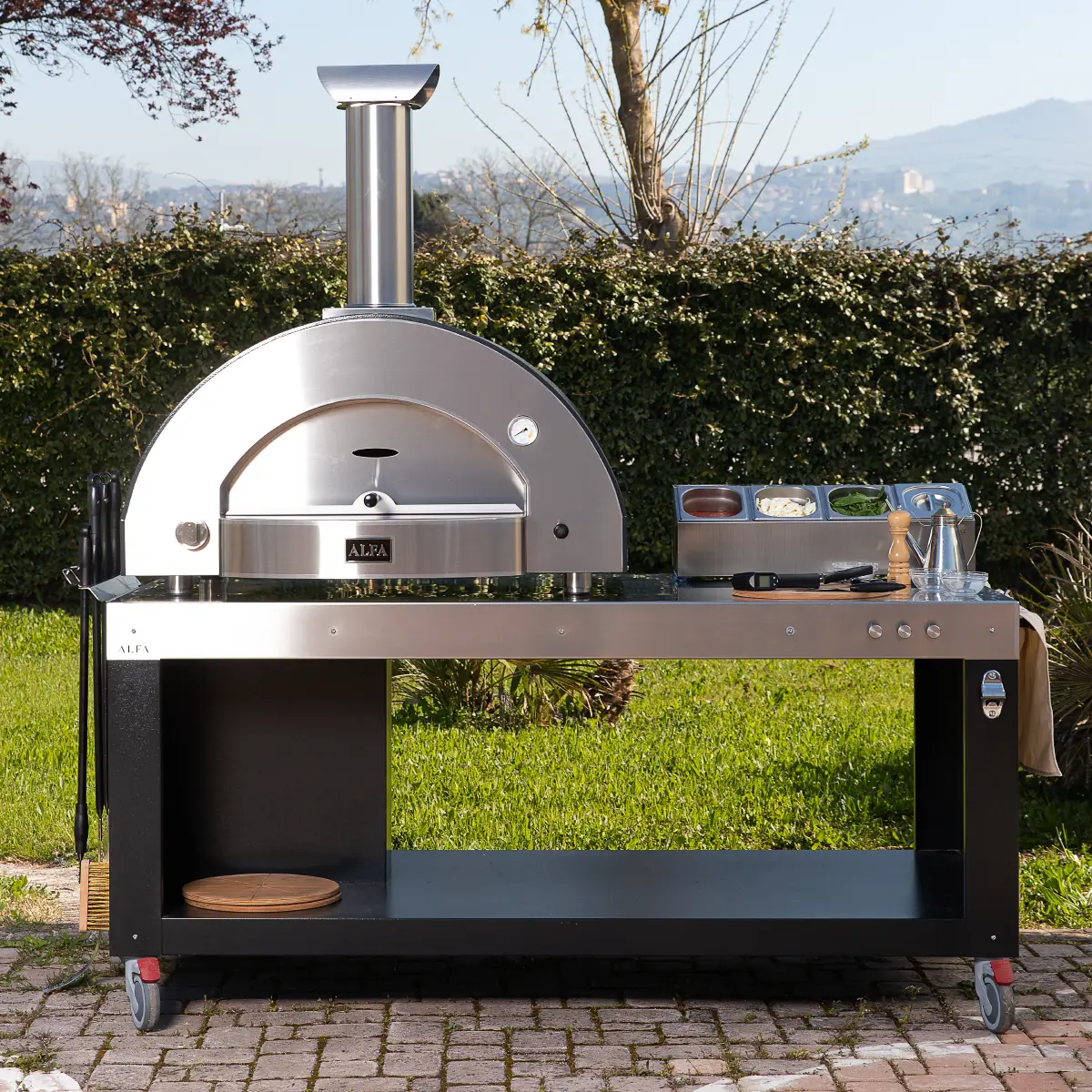 Holz-Pizzaofen Classico 4 Pizze