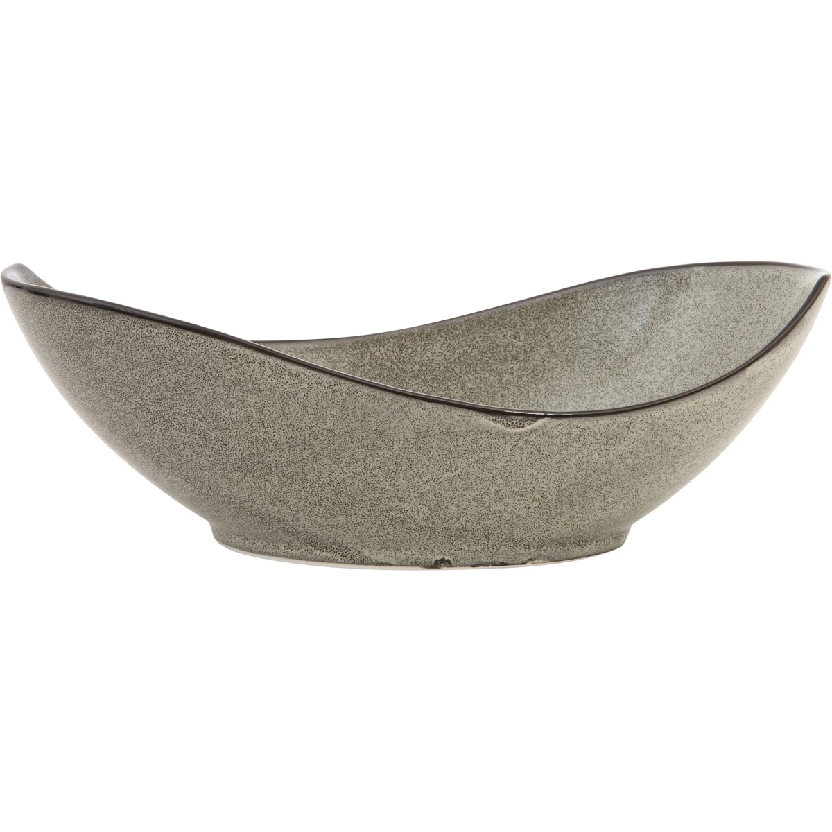 Bowl oval 31,5cm (945ml) STON GRAU VPE 4 Stück