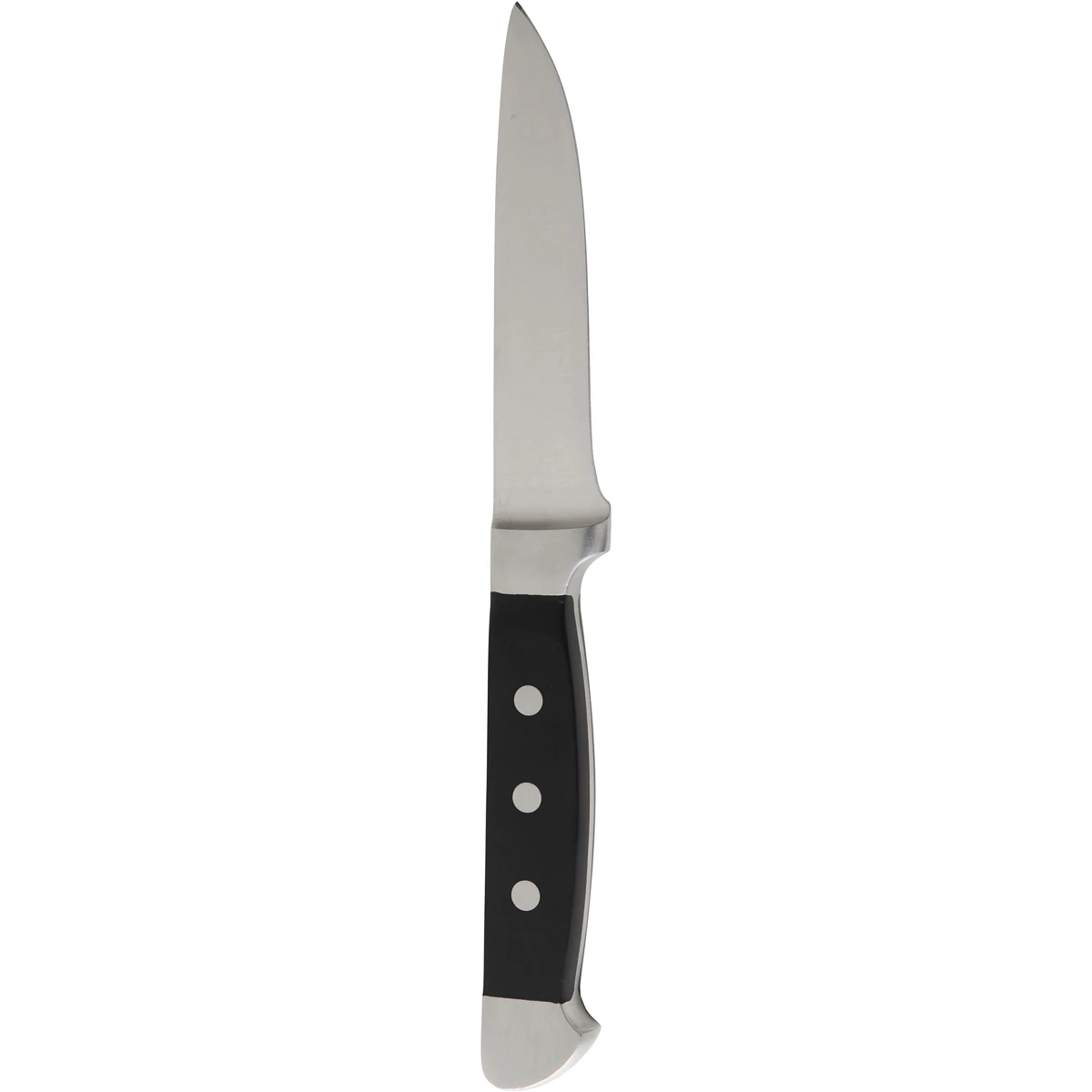 Steakmesser Vaquero ohne Wellenschliff Griff schwa STEAK KNIFE VPE 6 Stück